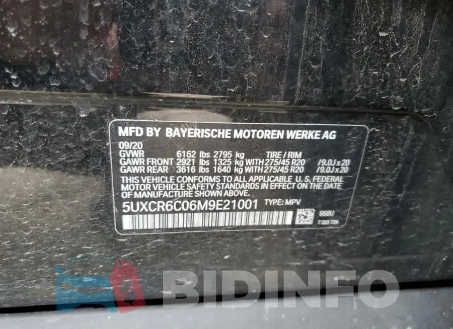 5UXCR6C06M9E21001 Photo# 12
