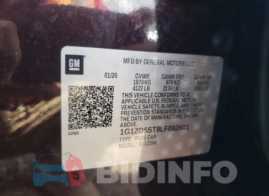 1G1ZD5ST8LF092601 Photo# 12