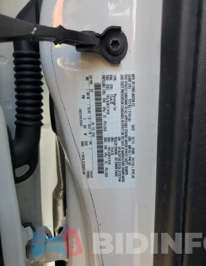 1FADP3E2XGL215134 Photo# 12