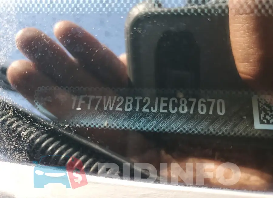 1FT7W2BT2JEC87670 Photo# 12