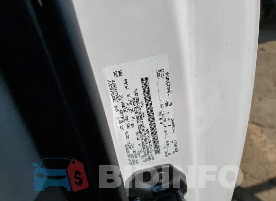1FTEX1EB6JFA16056 Photo# 12