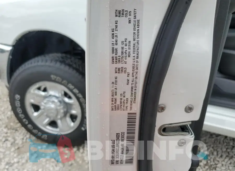 3C6UR5CL8RG224028 Photo# 12