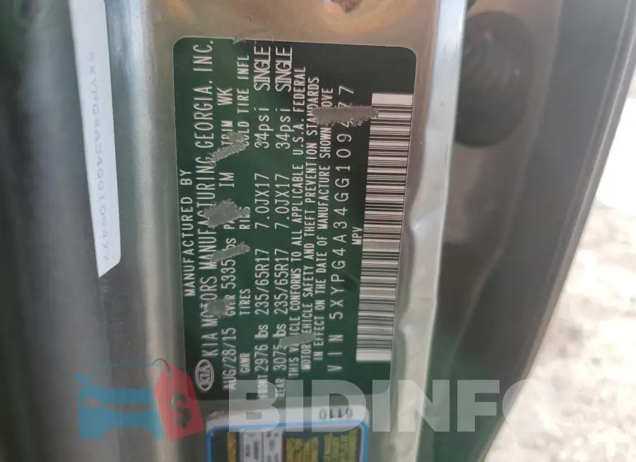 5XYPG4A34GG109477 Photo# 13