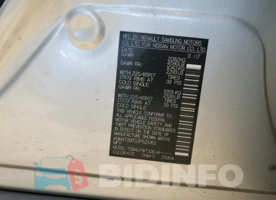 KNMAT2MT0JP521062 Photo# 12