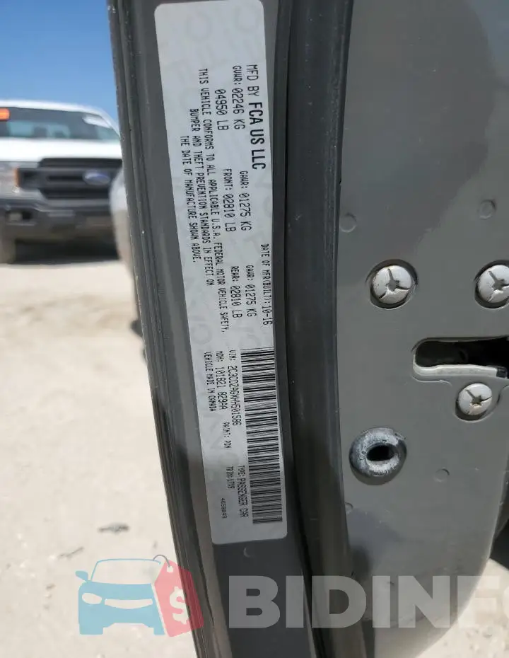 2C3CDZAGXHH501586 Photo# 12