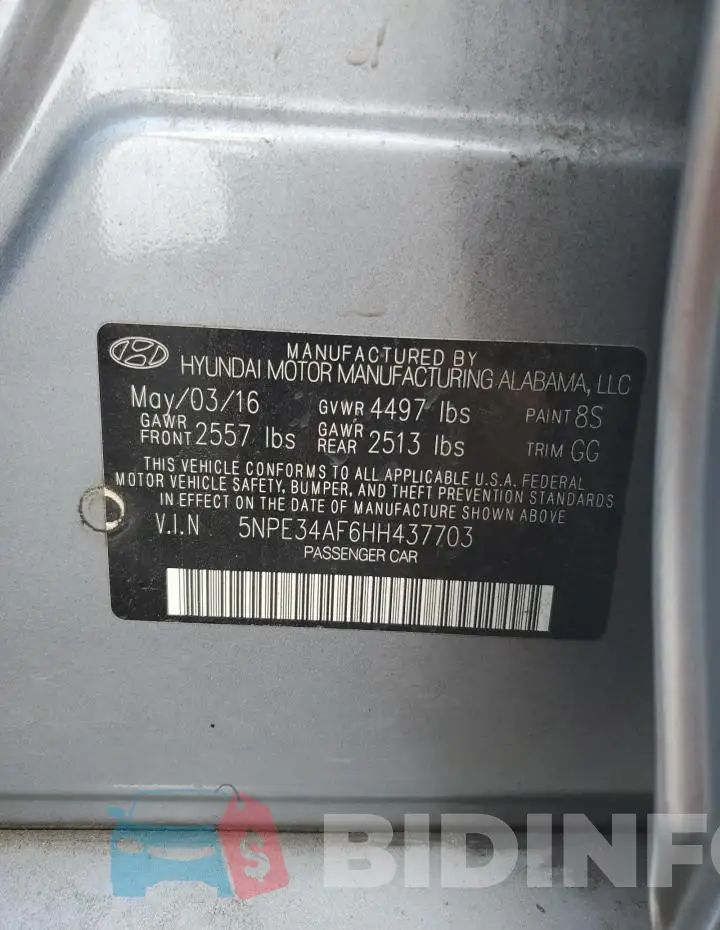 5NPE34AF6HH437703 Photo# 12