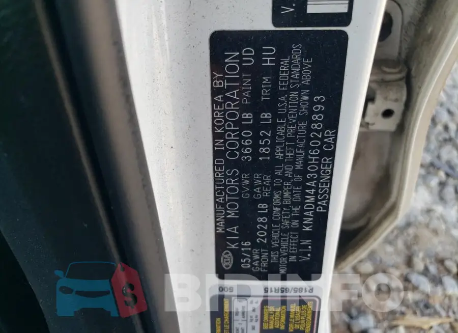 KNADM4A30H6028893 Photo# 12