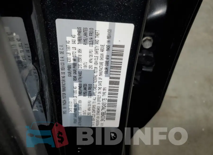 3MVDMBBL7MM245176 Photo# 13