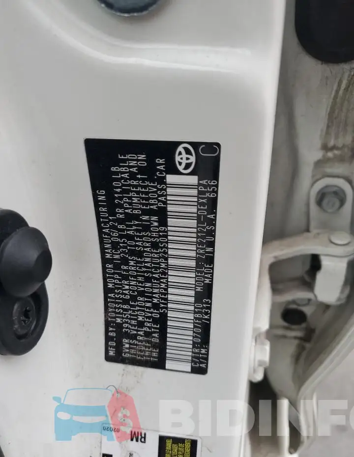 5YFEPMAE2MP255019 Photo# 12