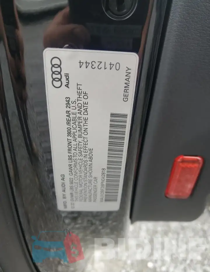 WAUV2BF28PN042818 Photo# 12