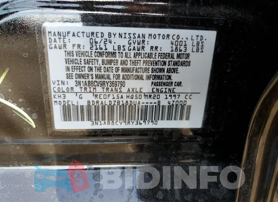 3N1AB8CV9RY369790 Photo# 13