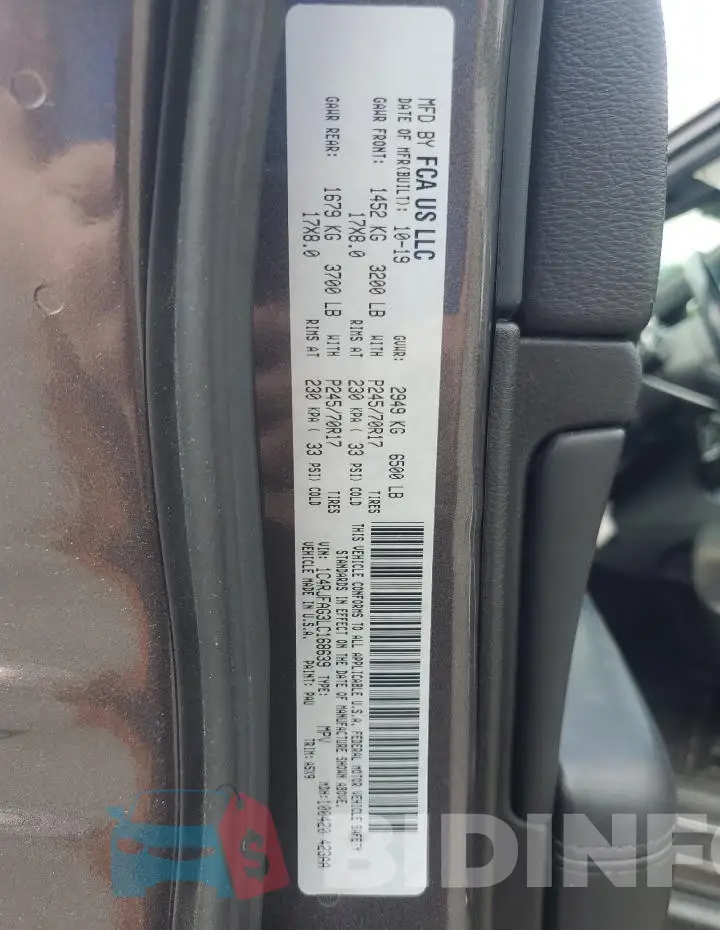 1C4RJFAG3LC168639 Photo# 13