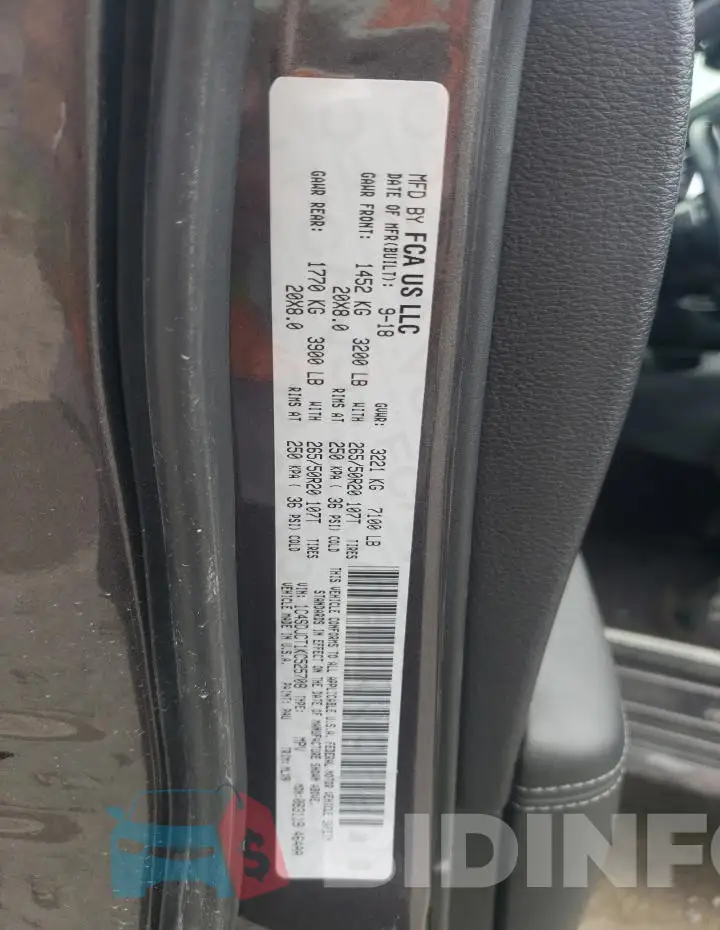 1C4SDJCT1KC525708 Photo# 14
