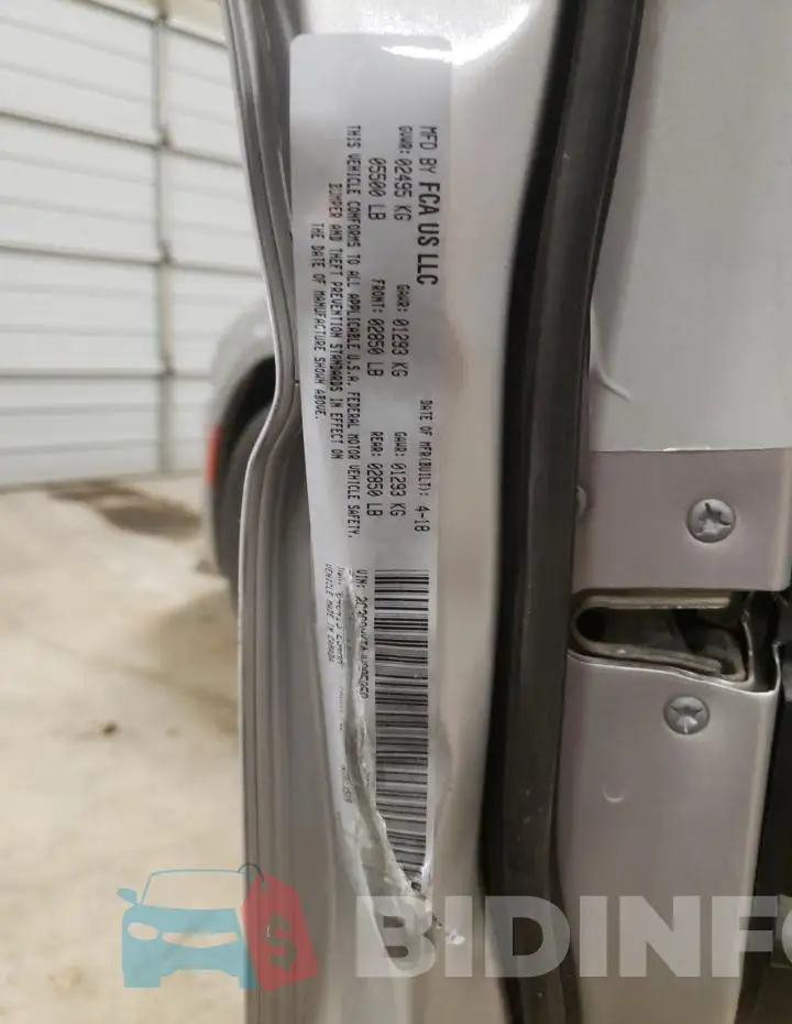 2C3CDXKT4JH285059 Photo# 12