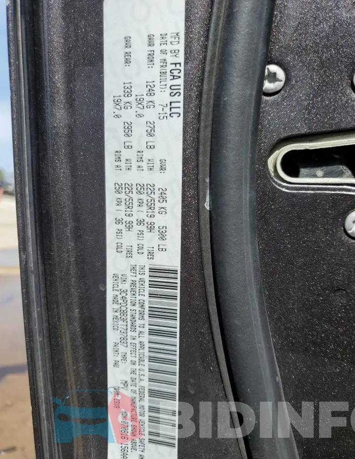 3C4PDCBB3FT737837 Photo# 13