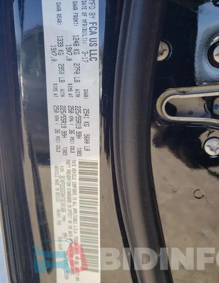 3C4PDDGG9HT610166 Photo# 14