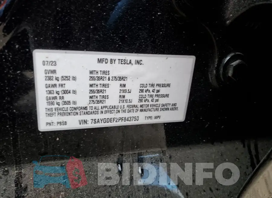 7SAYGDEF2PF843750 Photo# 12