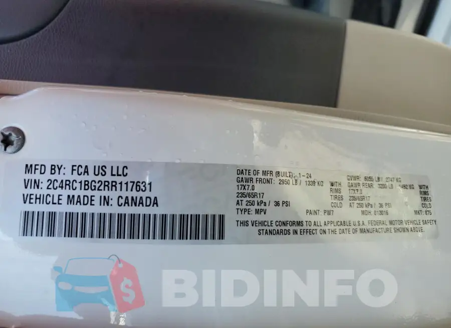 2C4RC1BG2RR117631 Photo# 14