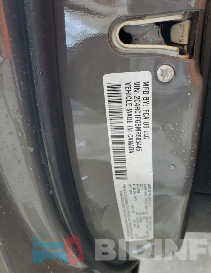 2C4RC1FG5MR565445 Photo# 13