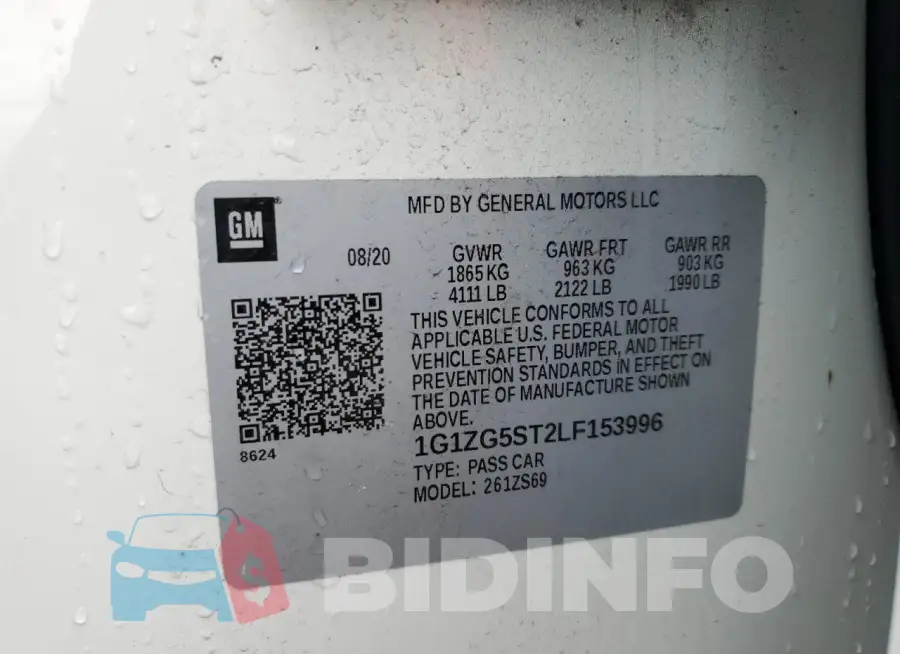 1G1ZG5ST2LF153996 Photo# 12