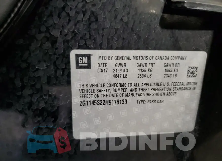 2G1145S32H9178130 Photo# 12