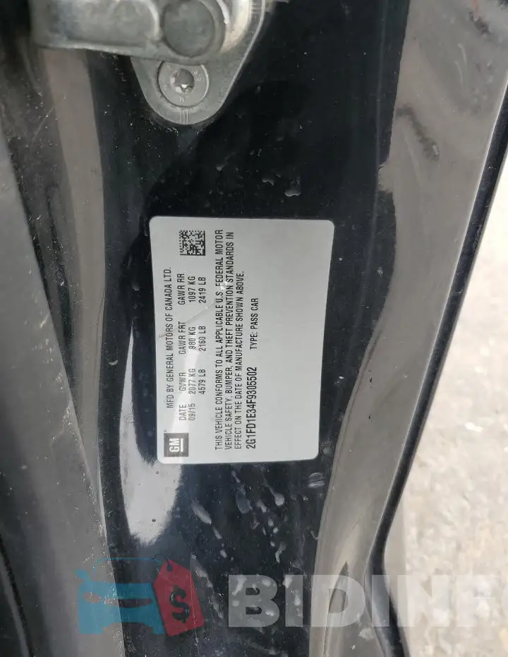 2G1FD1E34F9305502 Photo# 13