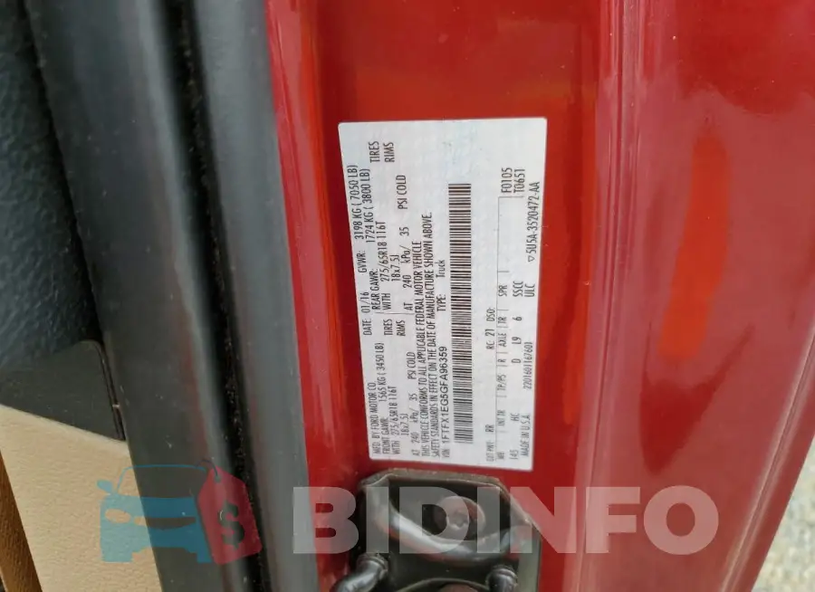 1FTFX1EG5GFA96359 Photo# 12