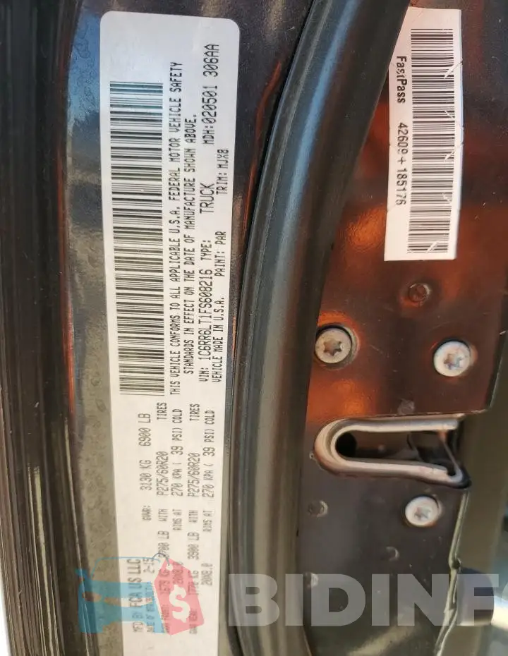 1C6RR6LT1FS608216 Photo# 13