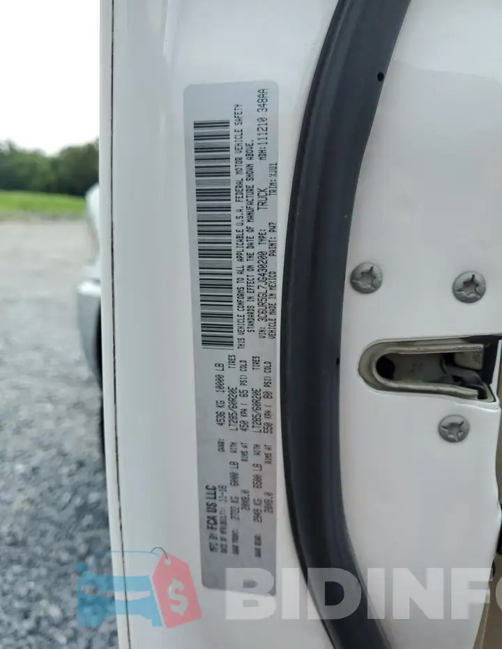3C6UR5GL7JG430200 Photo# 12