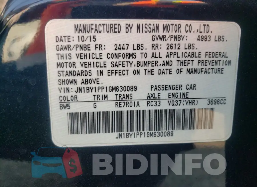 JN1BY1PP1GM630089 Photo# 12