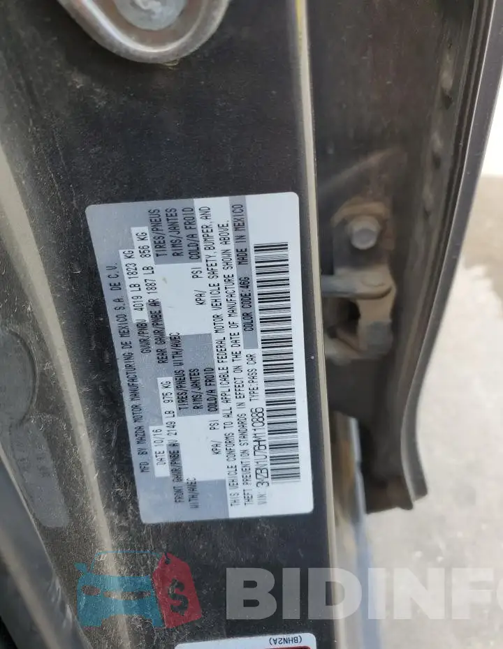 3MZBN1U76HM110886 Photo# 12