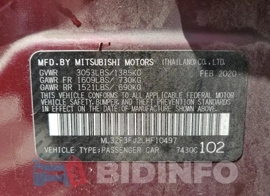 ML32F3FJ2LHF10497 Photo# 12