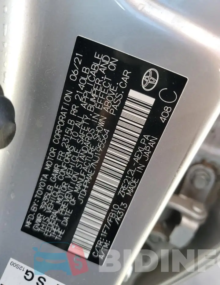 JTDHPMAE7NJ195564 Photo# 12