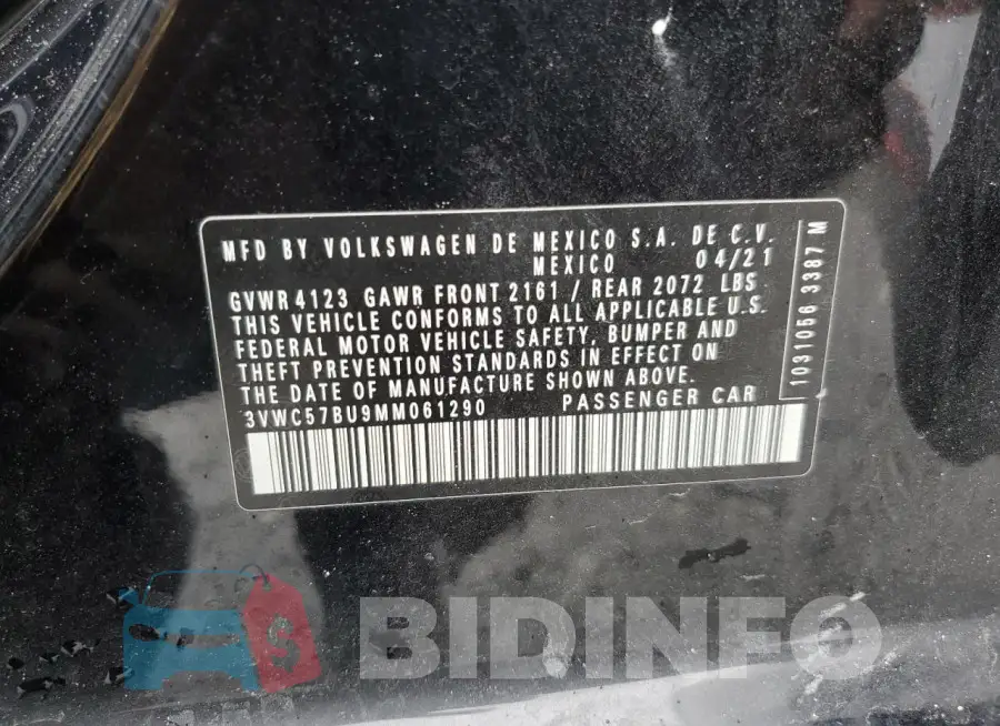 3VWC57BU9MM061290 Photo# 12
