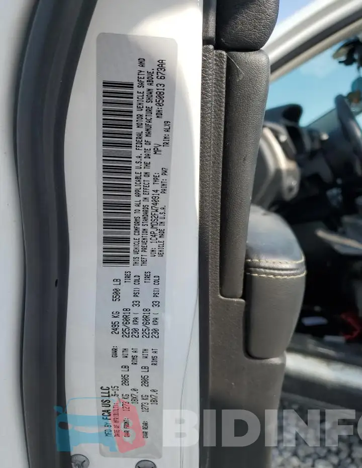 1C4PJMDS2FW740914 Photo# 13