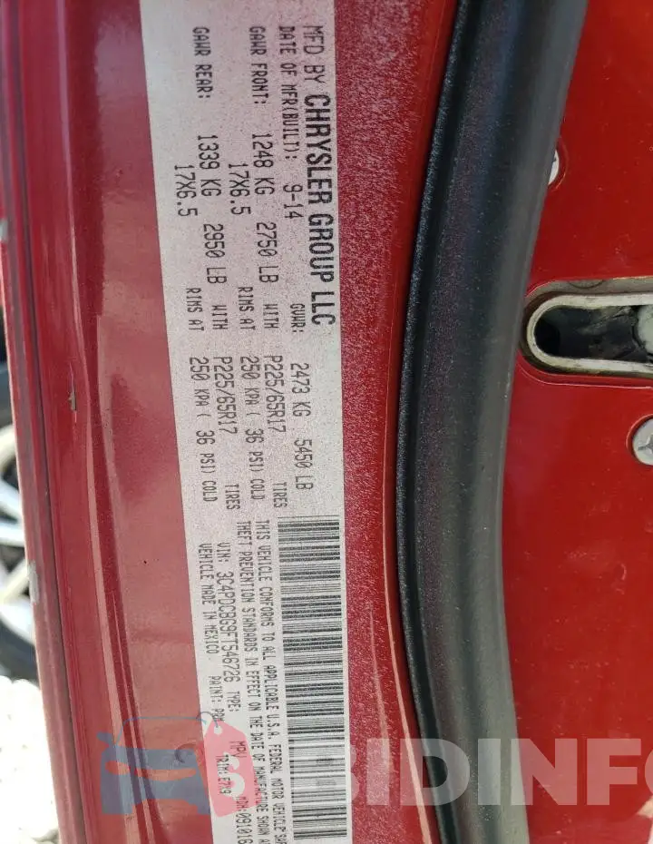 3C4PDCBG9FT546726 Photo# 13