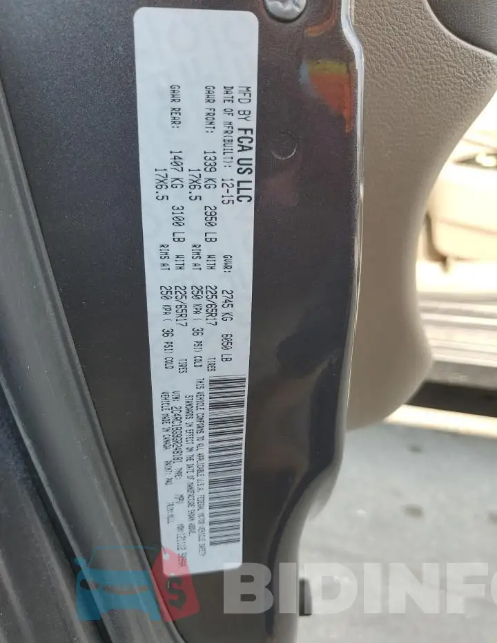 2C4RC1BG9GR248181 Photo# 13