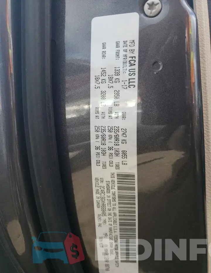 2C4RC1BGXHR668405 Photo# 12