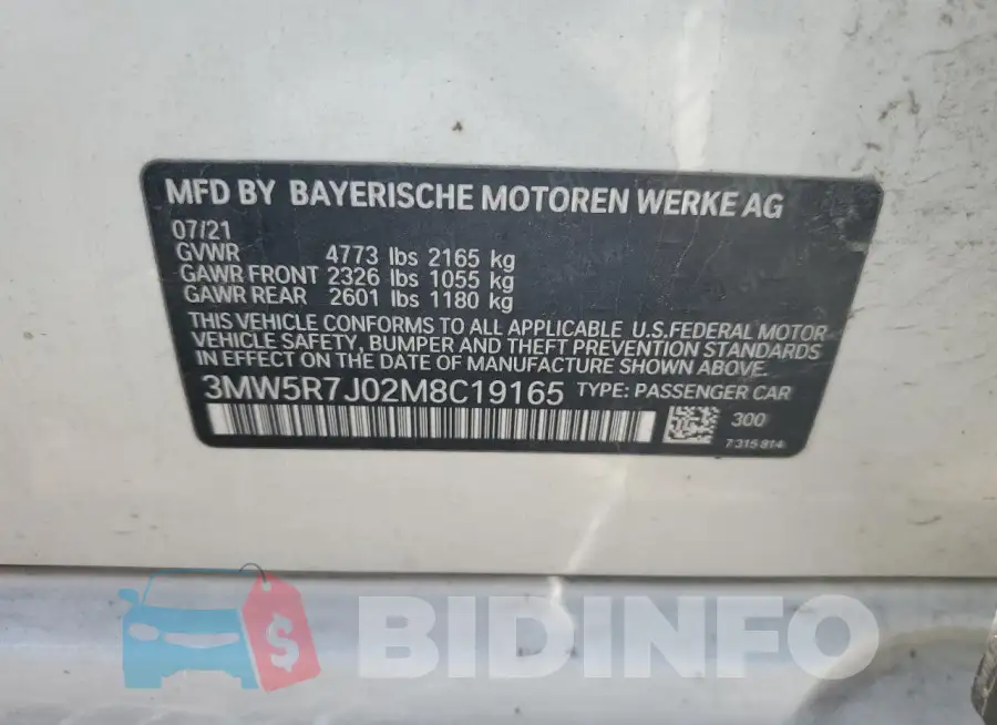 3MW5R7J02M8C19165 Photo# 12