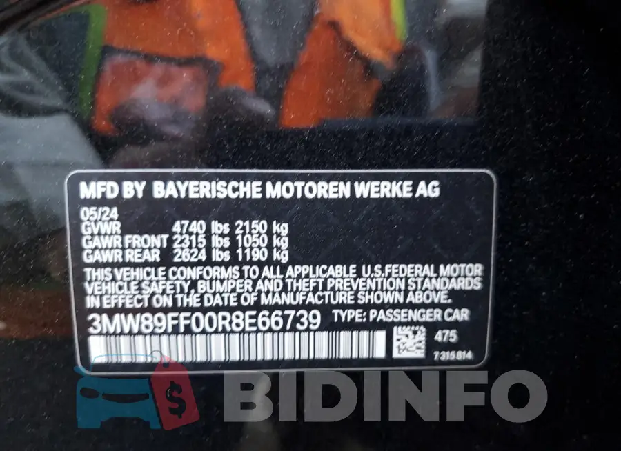 3MW89FF00R8E66739 Photo# 12