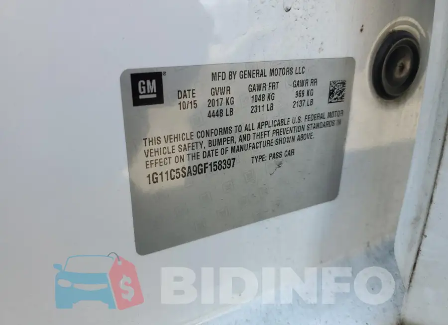 1G11C5SA9GF158397 Photo# 12