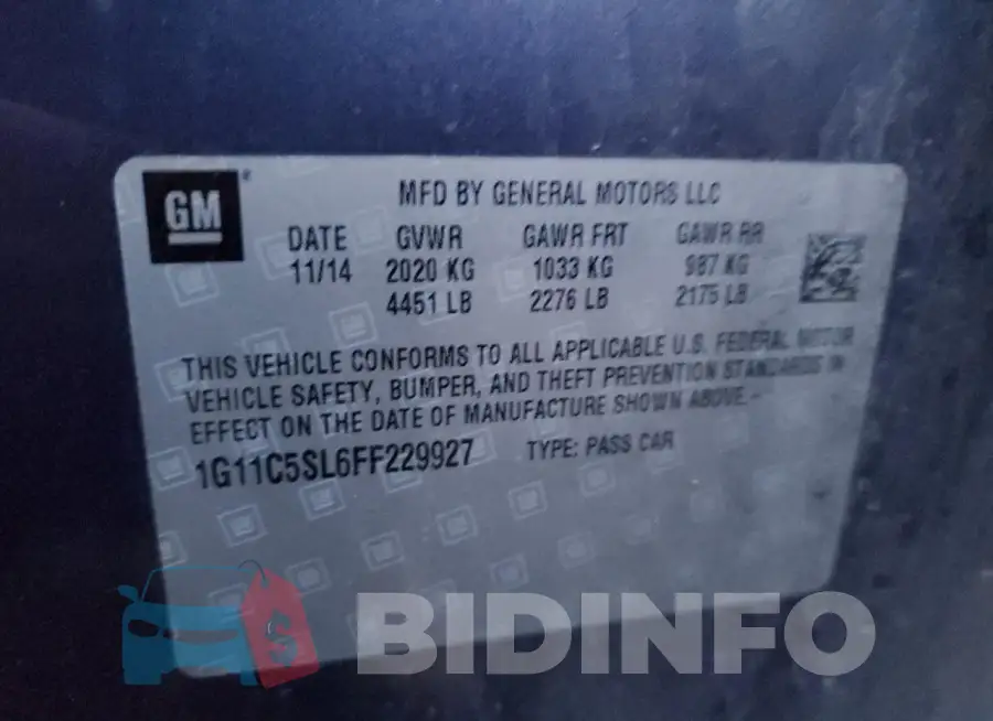 1G11C5SL6FF229927 Photo# 12