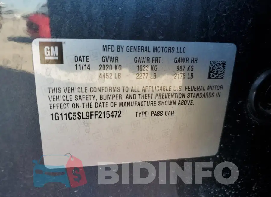 1G11C5SL9FF215472 Photo# 12