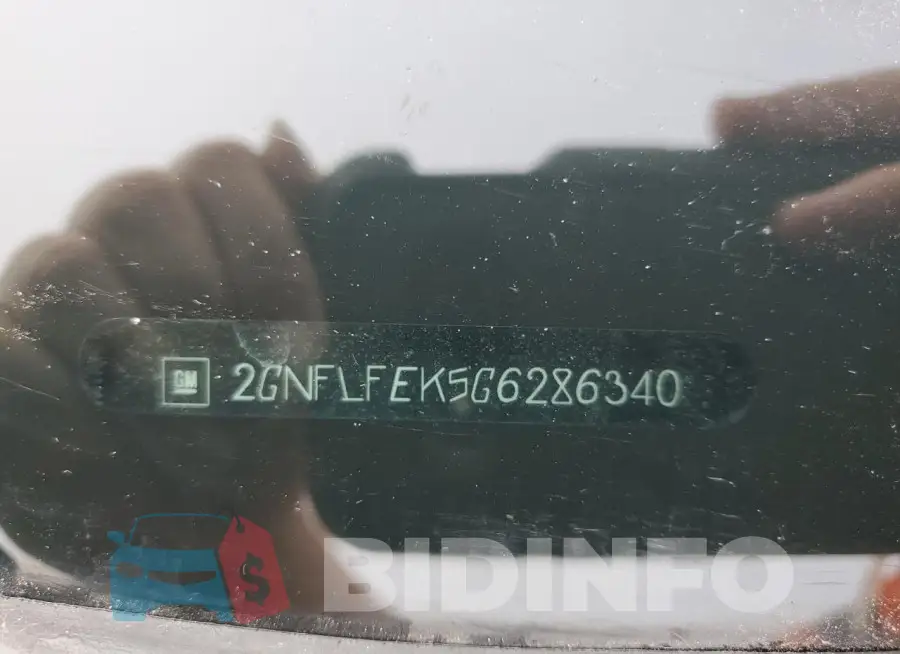 2GNFLFEK5G6286340 Photo# 13