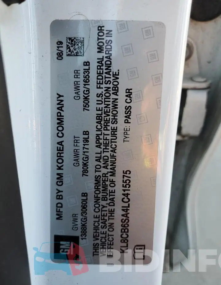 KL8CB6SA4LC415575 Photo# 12
