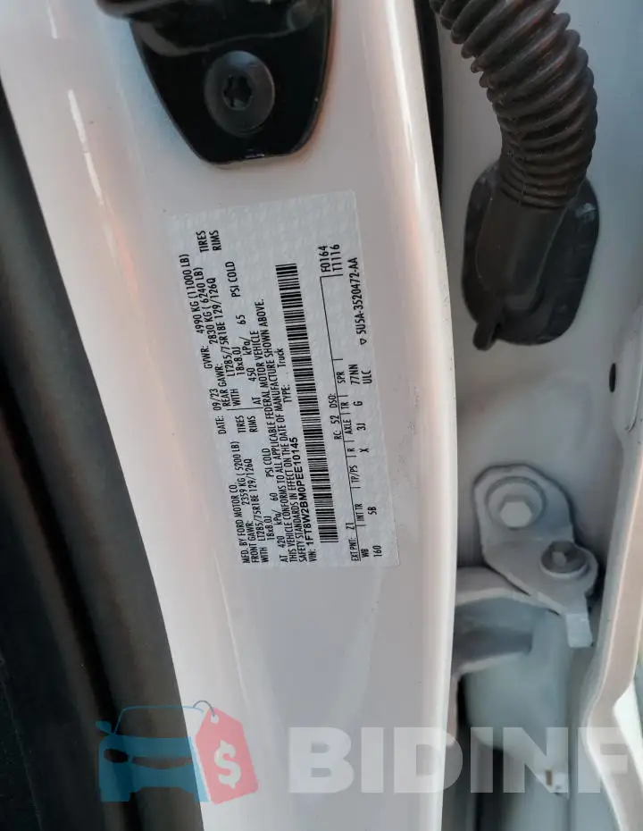 1FT8W2BM0PEE10145 Photo# 12
