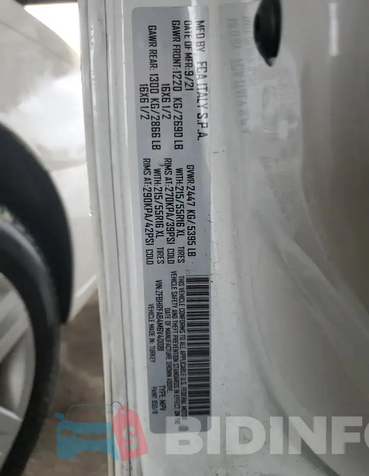 ZFBHRFAB4M6V40081 Photo# 13