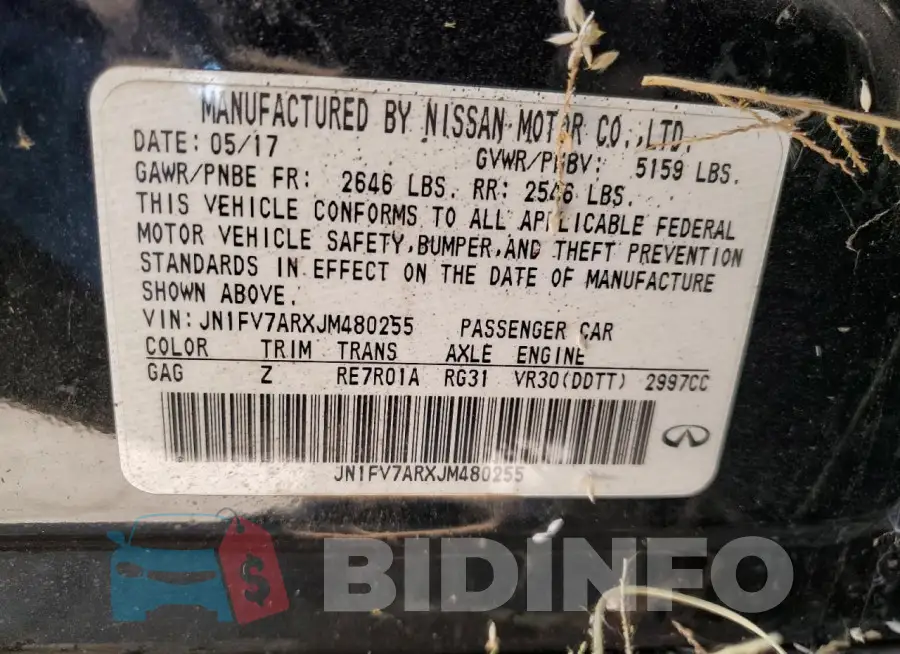 JN1FV7ARXJM480255 Photo# 12