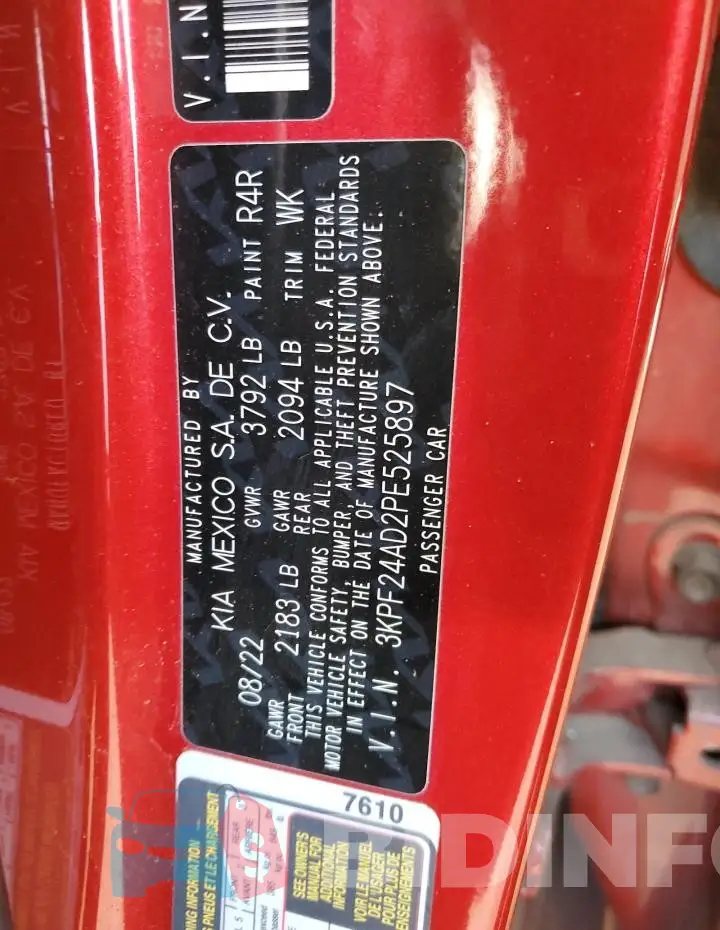 3KPF24AD2PE525897 Photo# 12