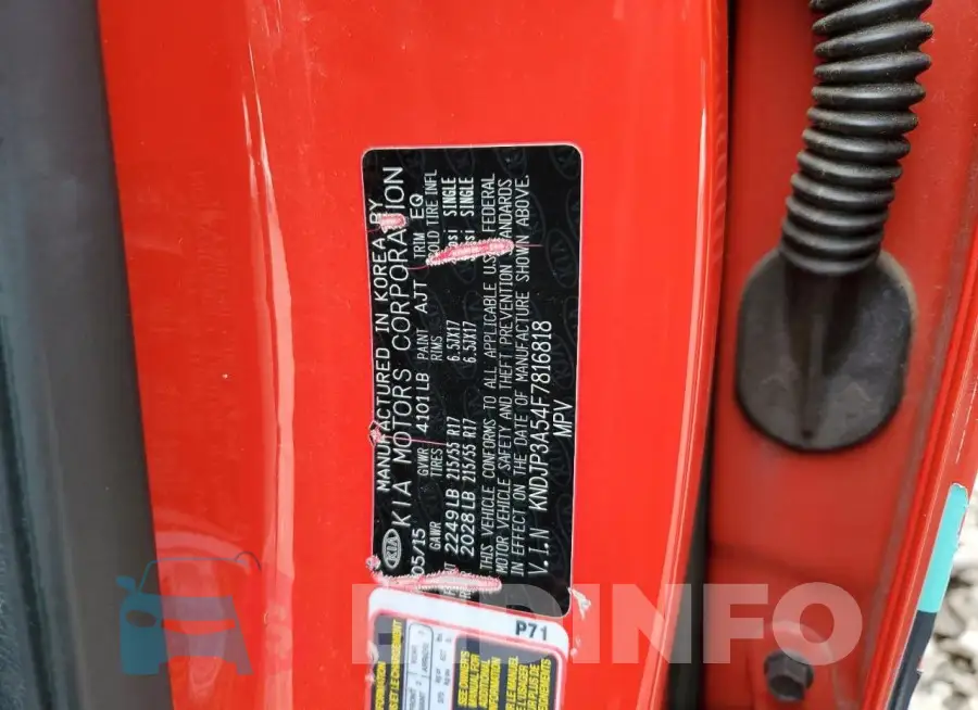 KNDJP3A54F7816818 Photo# 12